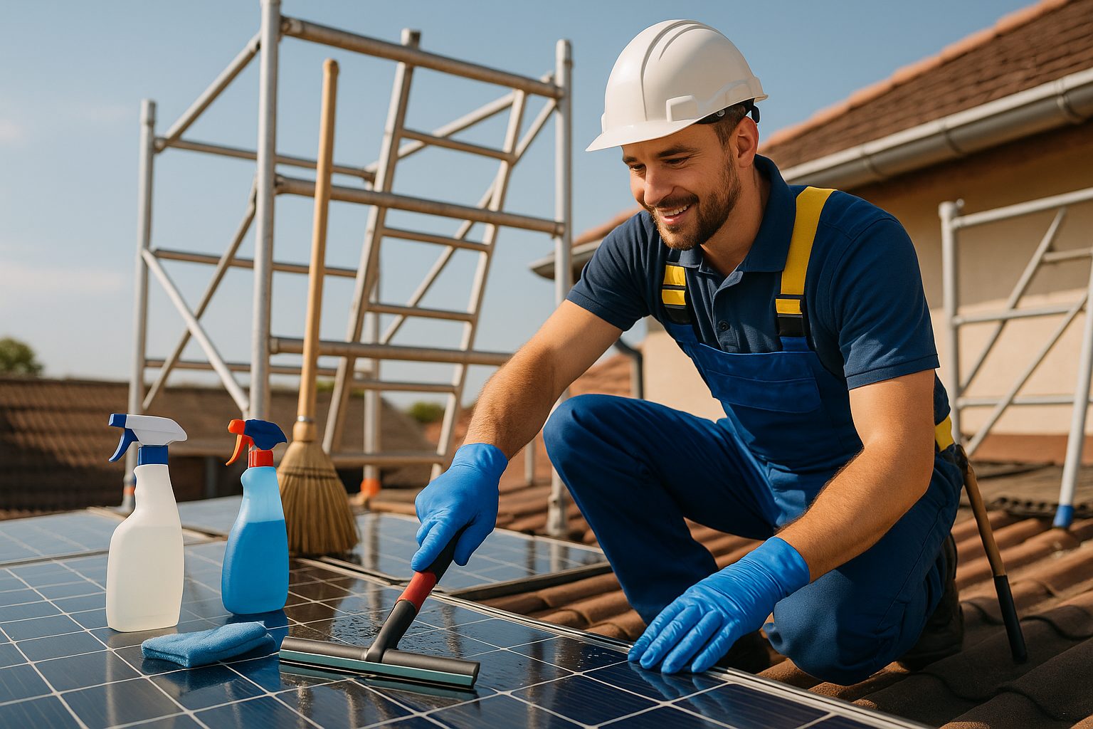 Photovoltaikanlagen Reinigung – Frank Menna GmbH