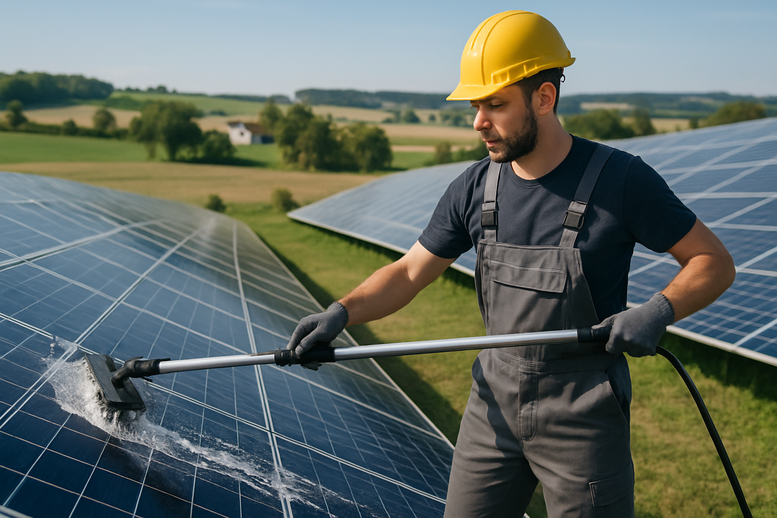 Photovoltaikanlagenreinigung in Wolpertshausen – Solar-Photovoltaikreinigung.de