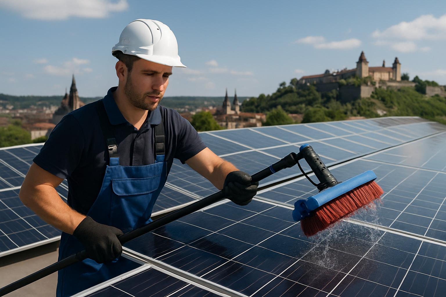 Photovoltaikanlagenreinigung – Solar-Photovoltaikreinigung.de