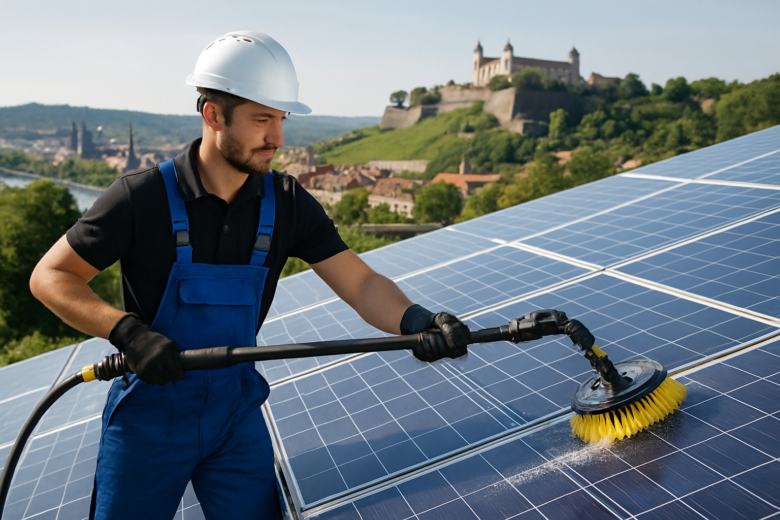 Effiziente Photovoltaikreinigung vor Ort – Solar-Photovoltaikreinigung.de