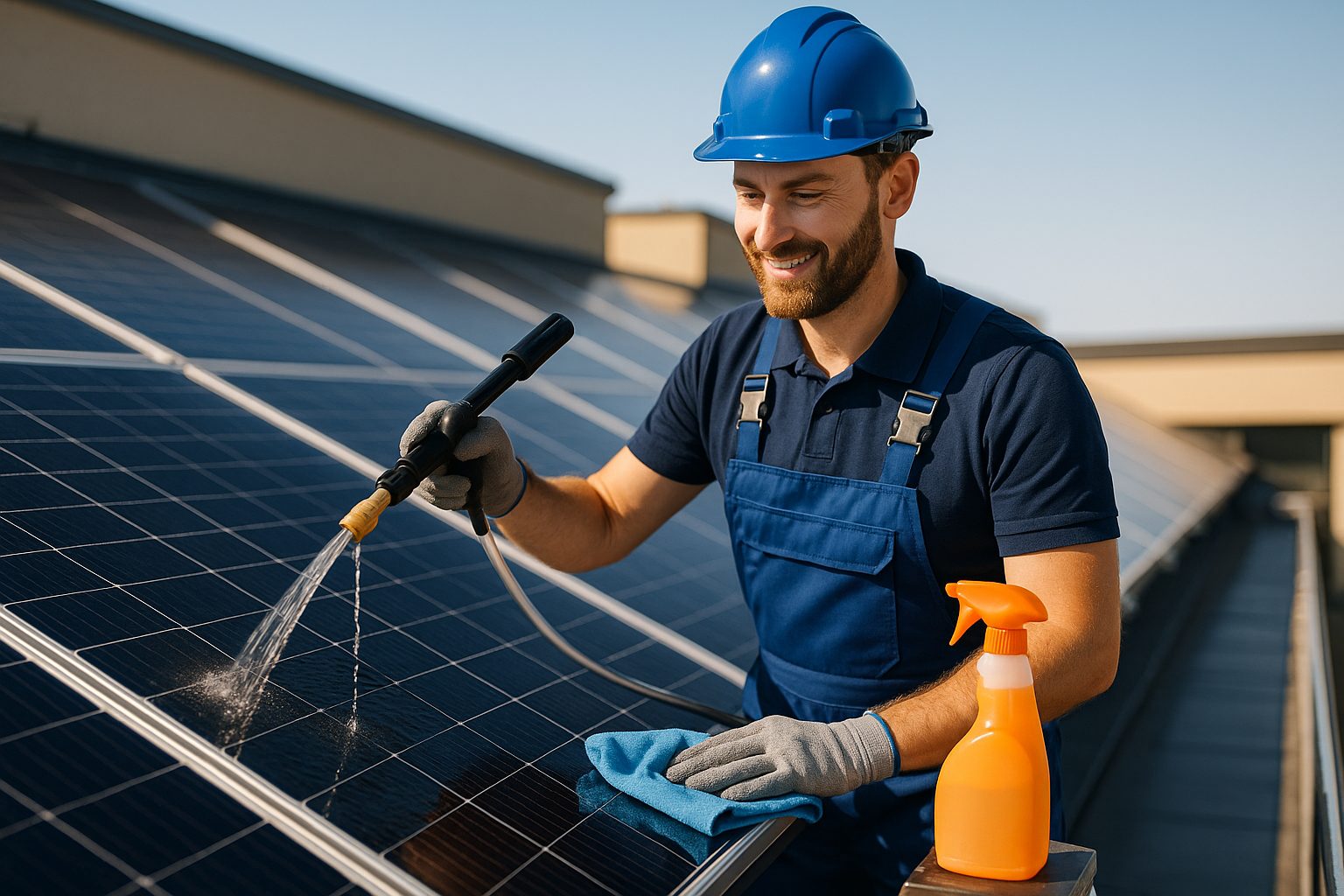 Solaranlagen Reinigung – Frank Menna GmbH