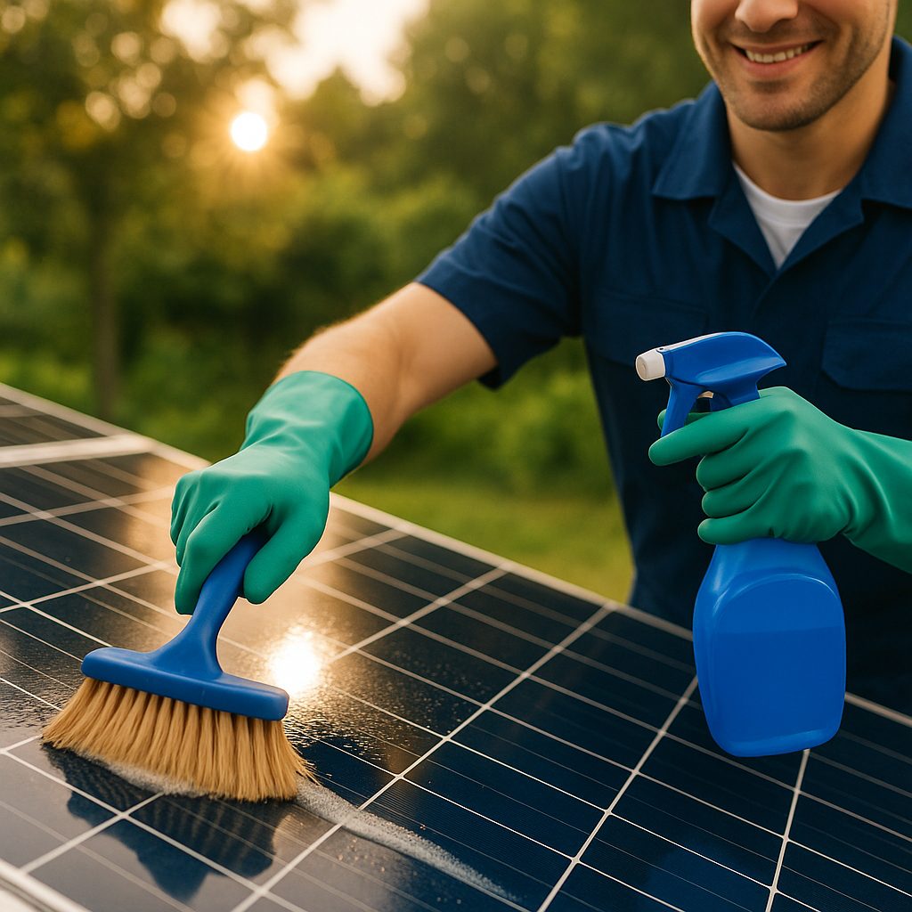 Nachhaltigkeit und Umweltschutz bei der Reinigung Ihrer Solaranlage – Frank Menna GmbH